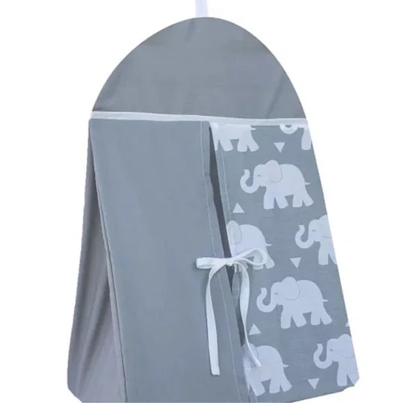 Elephant 6 Piece Crib Bedding Set - Picture 9 of 12
